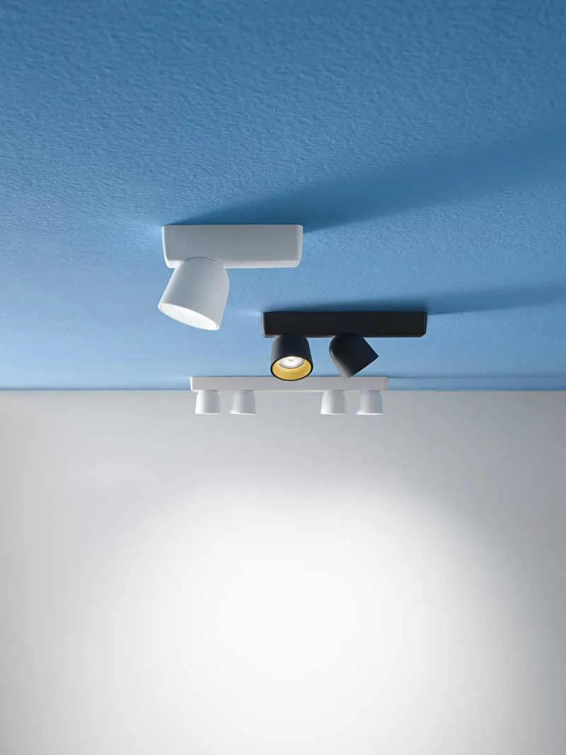Faretto led spot da soffitto orientabile led 3000k linea light minion