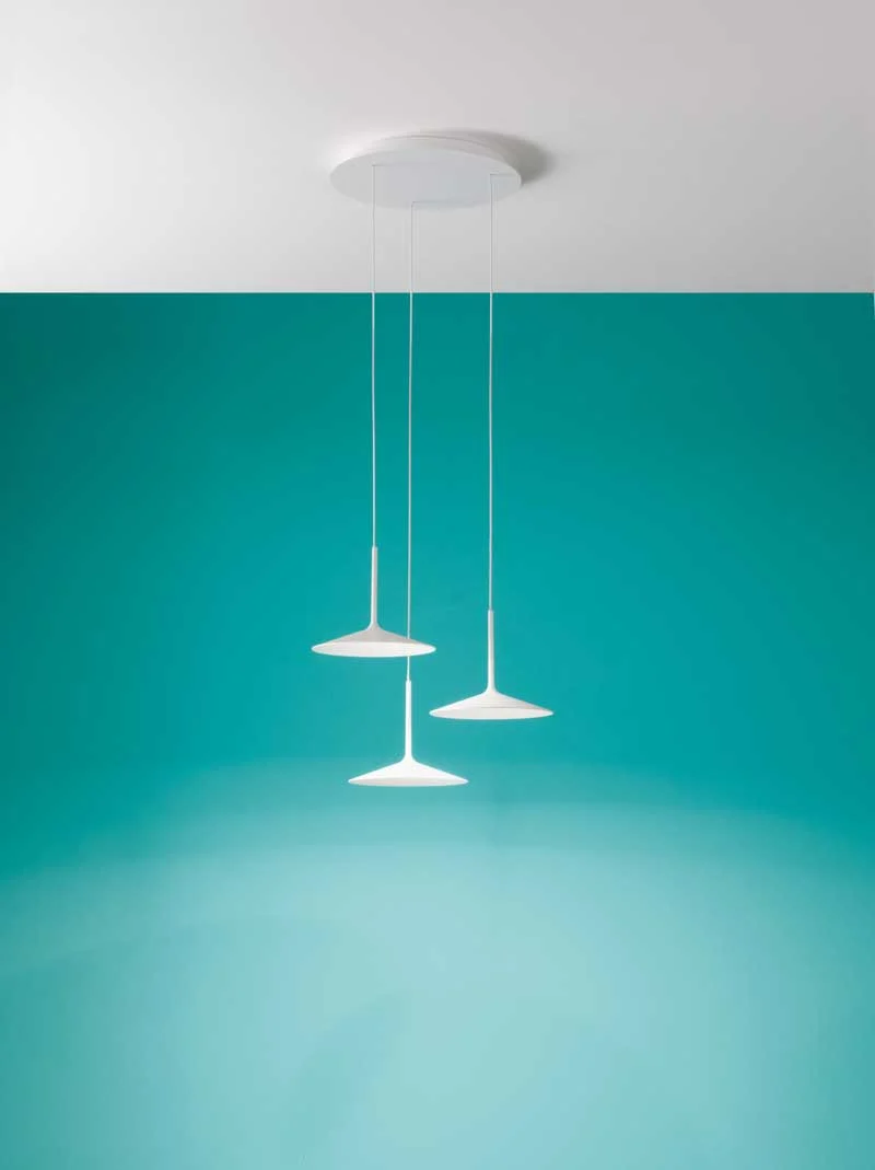 Lampada per cucina a sospensione moderna led linea light poe