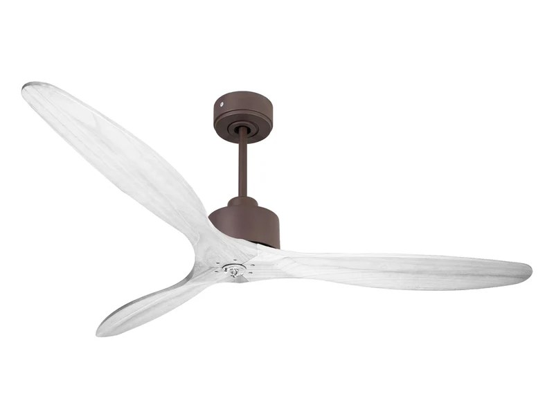 Ventilatore da soffitto Reversibile Termostato Dimmabile Wifi Motore CC Tetti inclinati Telecomando Luce a tre toni Hypersilence Memoria Shopify Vendible (AUTOMATICO)