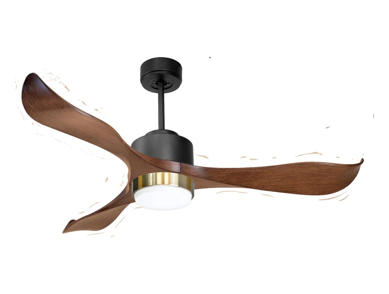 Ventilatore a soffitto ultra silenzioso e a basso consumo DC ZanzibarD132C02LED70191