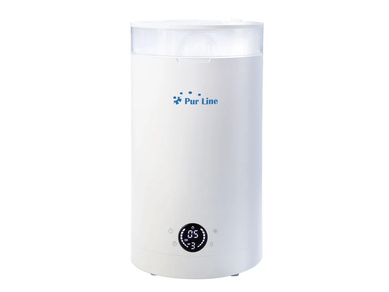 Umidificatore ad ultrasuoni, HYDRO 9, bianco, 3l, vassoio olii essenziali per aroma terapia, Purline.