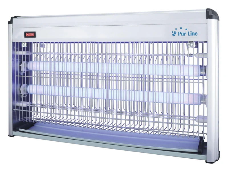 Zanzariera Elettrica, Potente 35W con Luce UV 2 x 20W , per Stanze, Giardini, Verande, Area Efficace di 100 m²