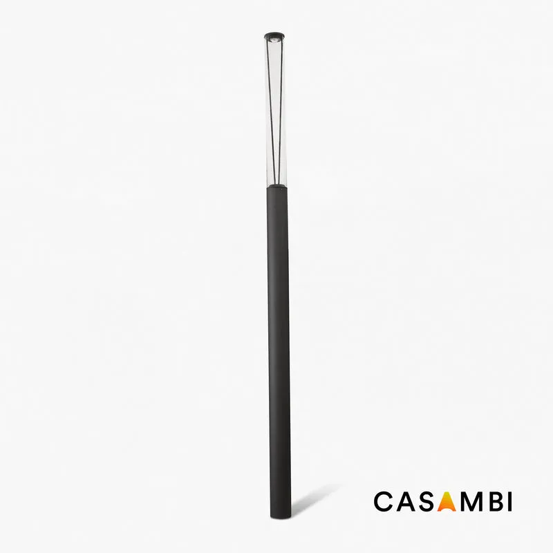RUSH 3700 Dark grey pole lamp 2700K 360º wide CASAMBI