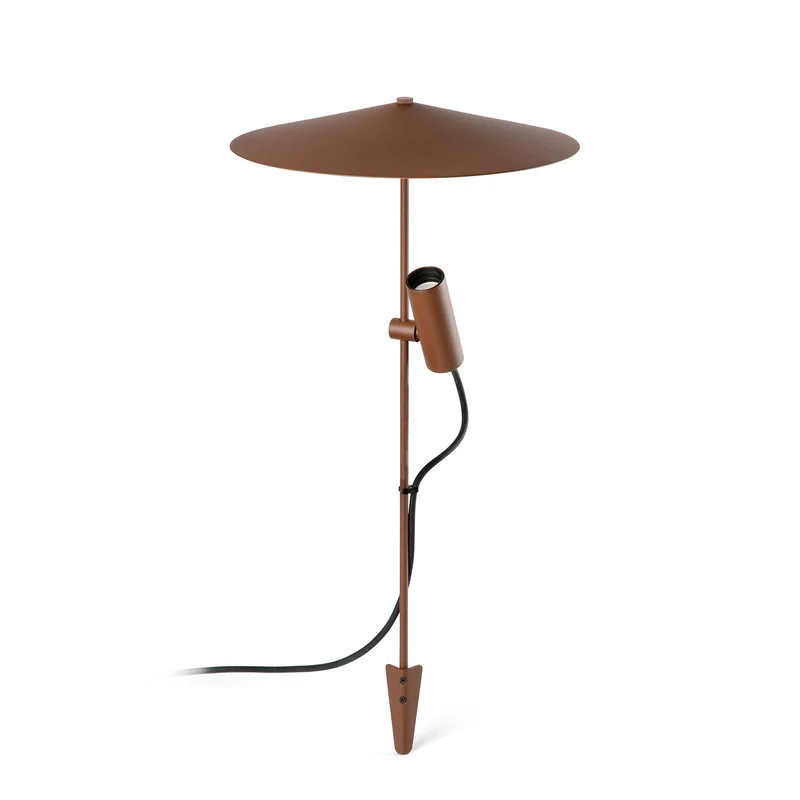 CLAP 630 rusty brown spike 6W 3000K 38° with plate S