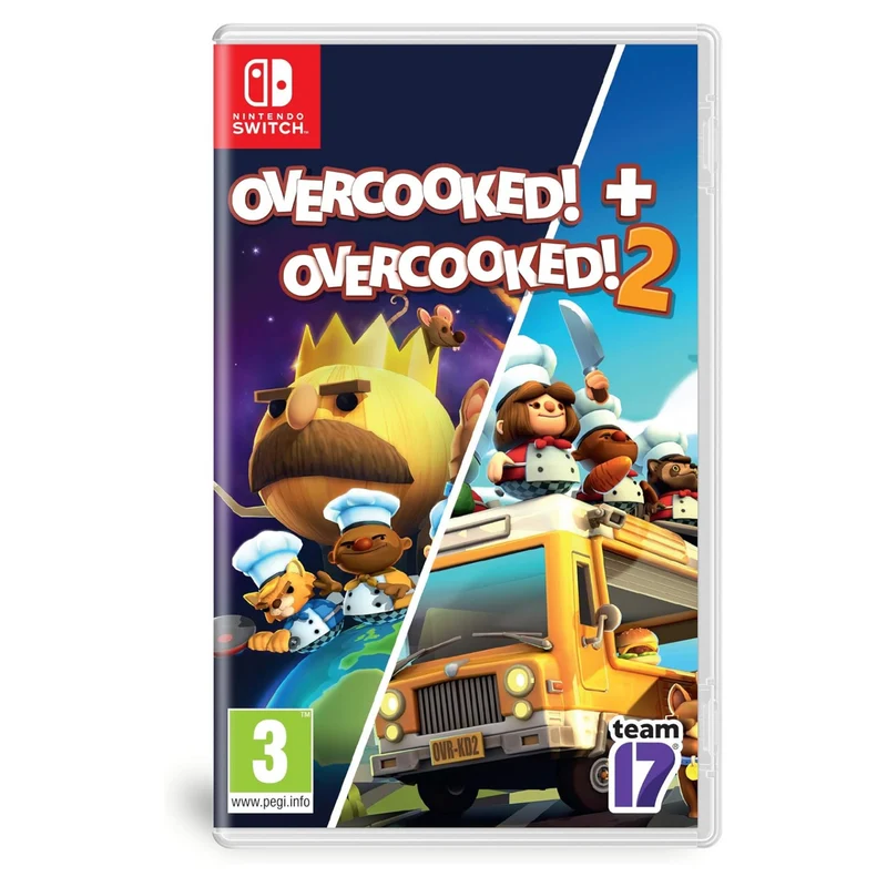 Overcooked + Overcooked 2 Switch Italiano Videogioco Nintendo Switch Eu