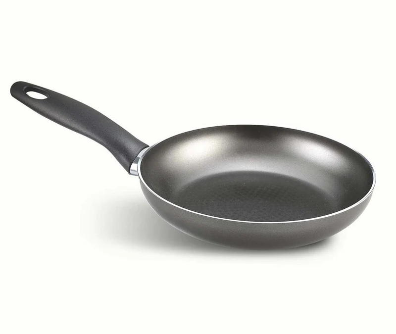 Padella Alta Ø26 cm Antiaderente Rivestimento in Ecotitan Induzione Silex Grigio