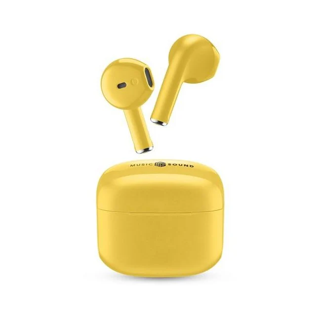 AURICOLARI CELLULARE SWAG GIALLO CELLULARLINE