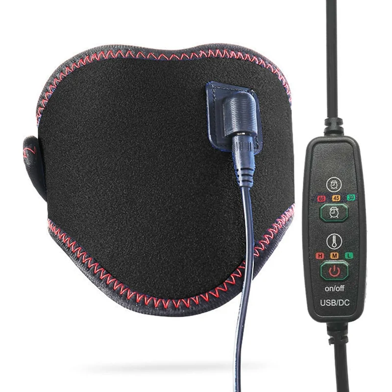 Electric Heated Neck Wrap with Temperature Control and USB, Warming Collar