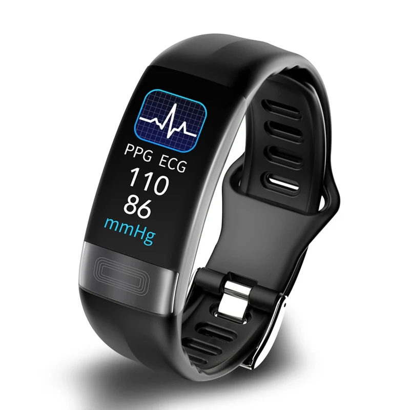 Sports Health Monitoring Bracelet with Blood Pressure, ECG, and Heart Rate Measurement