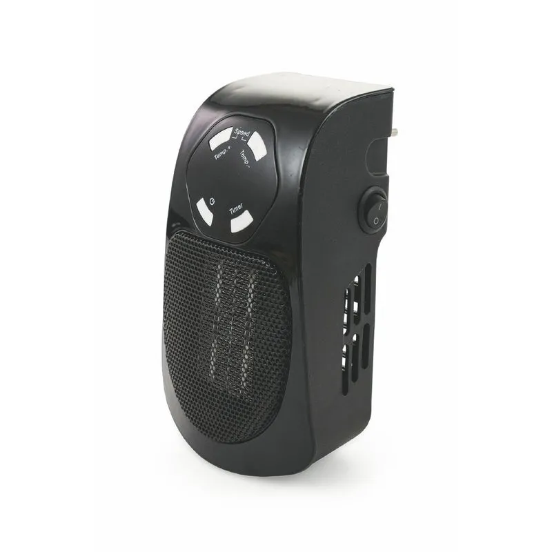 Mini Termoventilatore 500W 2 Velocità Kooper Ghibli Nero