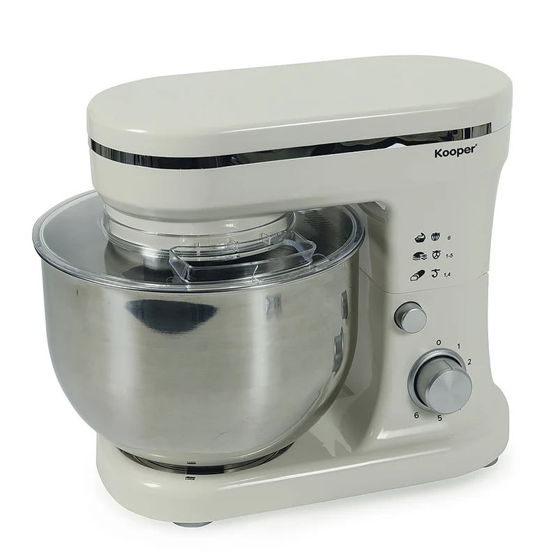 Impastatrice Planetaria 5 Litri 6 Velocità 1200W Kooper Aurora Avorio