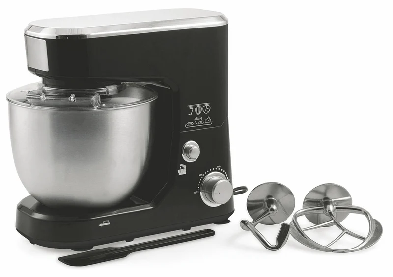 Impastatrice Planetaria 1000W 5 Litri Kooper Black Moon Nera
