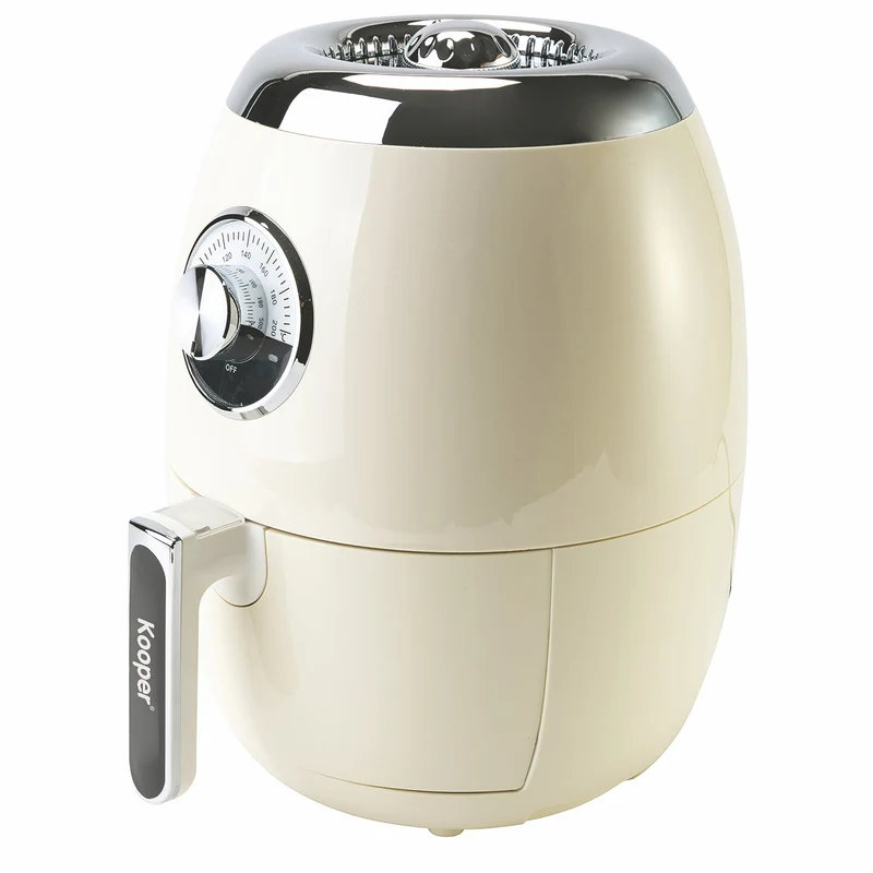 Friggitrice Elettrica ad Aria 1350W 2,8 Litri Kooper Crock Avorio