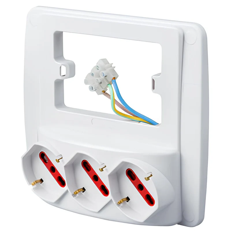 MULTIPRESA DA PARETE SMART 3PR BIP-SC ROSI 94132
