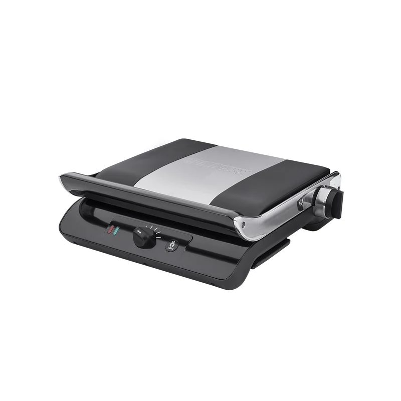 Grill Tostiera Con Coperchio Basculante 29x23cm