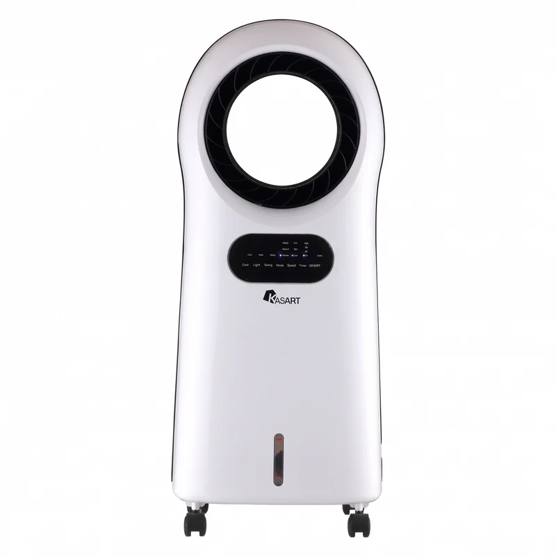 Raffrescatore evaporativo ionizzatore 90 W a quadrupla funzione ideale per ambiente