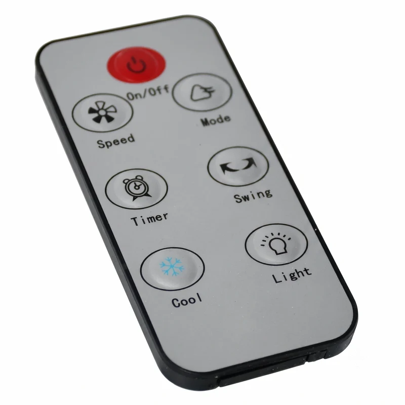 Telecomando slim con 7 funzionalità per raffrescatore evaporativo