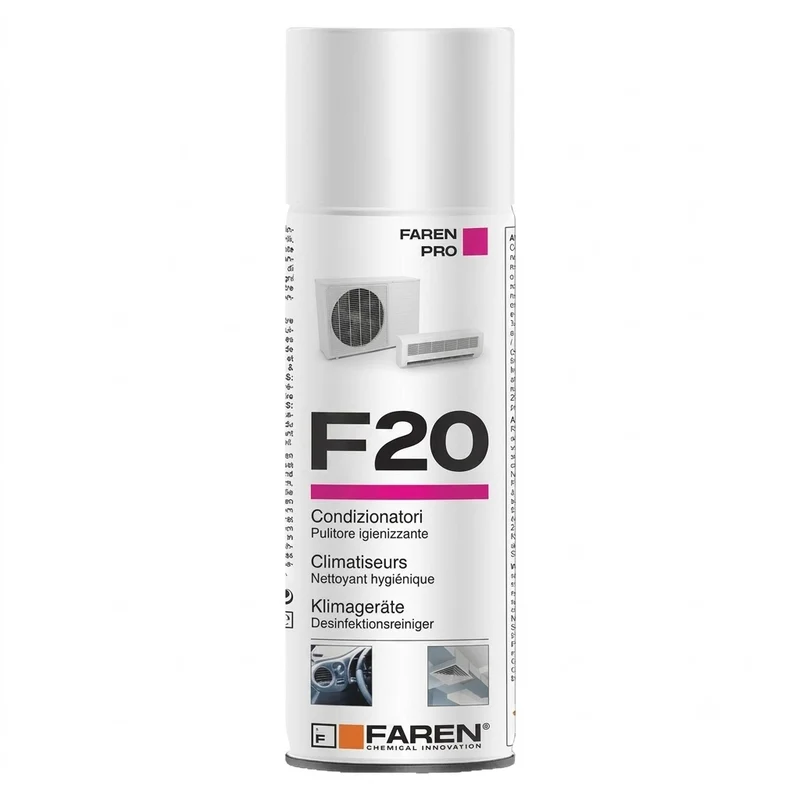 Igienizzante spray con cannula di erogazione per condizionatore "F20" 400 ml