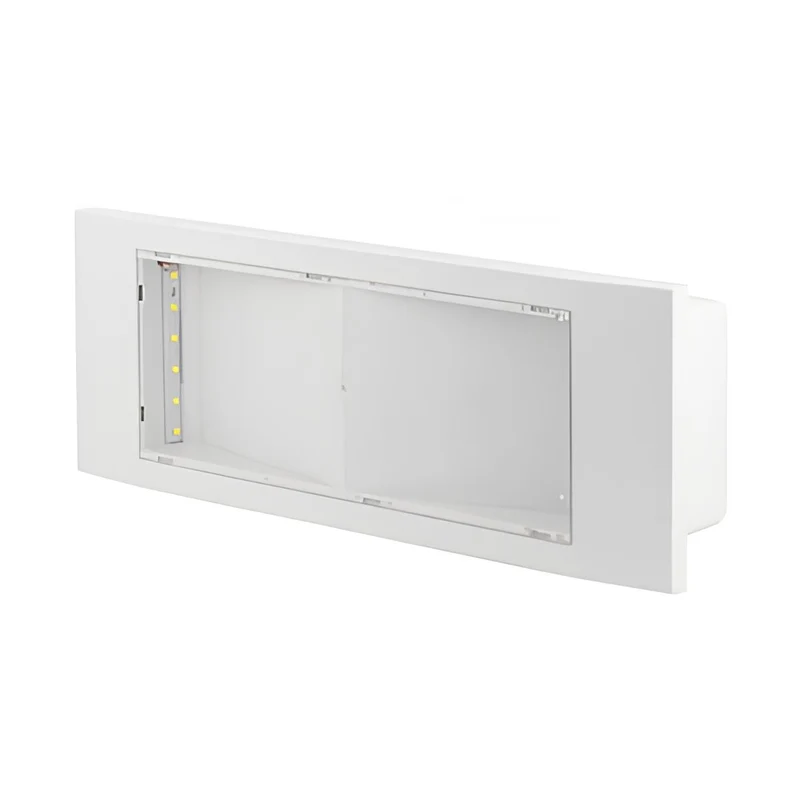 LAMPADA LED EMERGENZA DA INCASSO RICARICABILE 2W