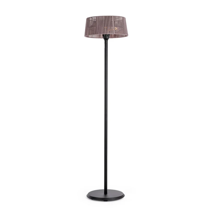 Lampada riscaldante elettrica "Holen", struttura in alluminio e acciaio per esterno, da 205 cm
