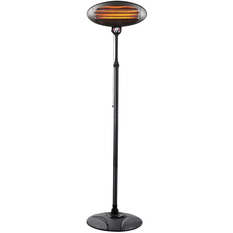 Lampada riscaldante al quarzo, fungo elettrico per ambienti interni ed esterni 2000 W