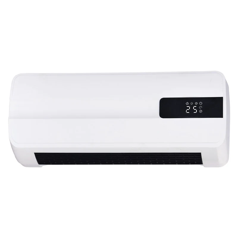 Termoventilatore elettrico da parete per ambienti caldo e freddo 1000\2000 W