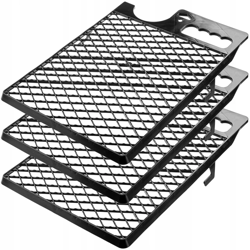 Griglia per pittura grande KADAX 280x390 mm per rullo da 25 cm, 3 pezzi con supporto per secchio