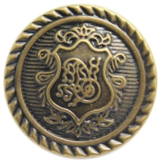 Knopen metalliche - 25 mm - Copero - per cucire - DIY - Bronzo - 20 pezzi