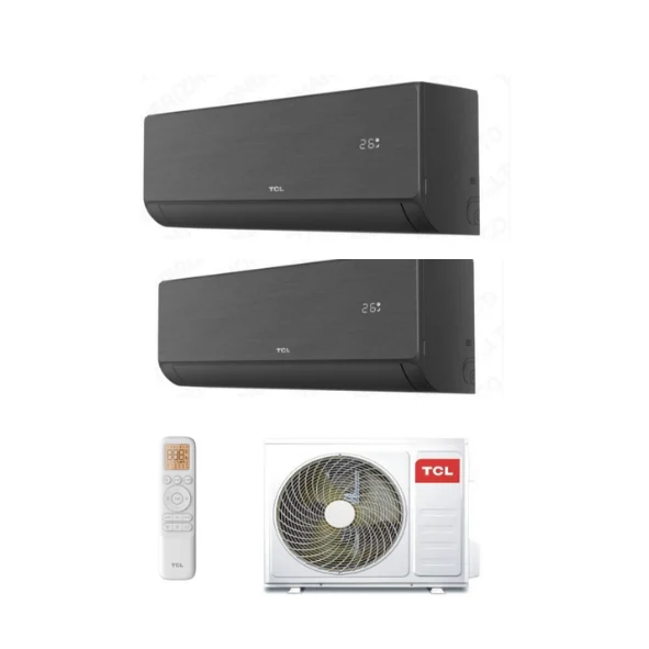 Condizionatore Climatizzatore Dual Split Inverter TCL Modello Serie SaveIN F8 Wi Fi 12000+12000 BTU Con MT1821 R-32 Wi-Fi Integrato 12+12