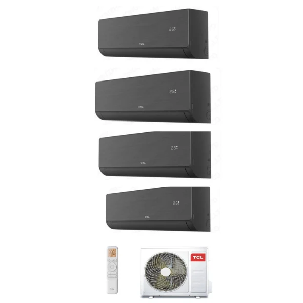 Condizionatore Climatizzatore Quadri Split Inverter TCL Modello Serie SaveIN F8 Wi Fi 9000+12000+12000+12000 BTU Con MT3240 R-32 Wi-Fi Integrato 9+12+12+12
