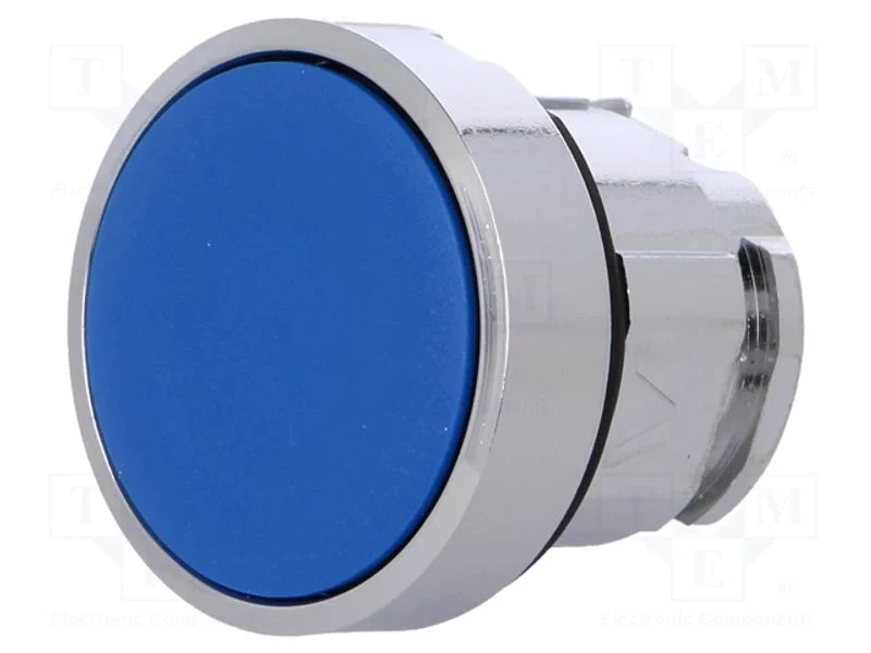 SCHNEIDER ZB4BA6 - Testa Pulsante Harmony XB4 22mm Impulso Filoghiera Blu
