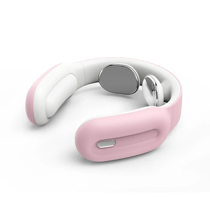 Neck and Nape Massager with Electrical Stimulation, Heating, and Remote Control, Back Massager