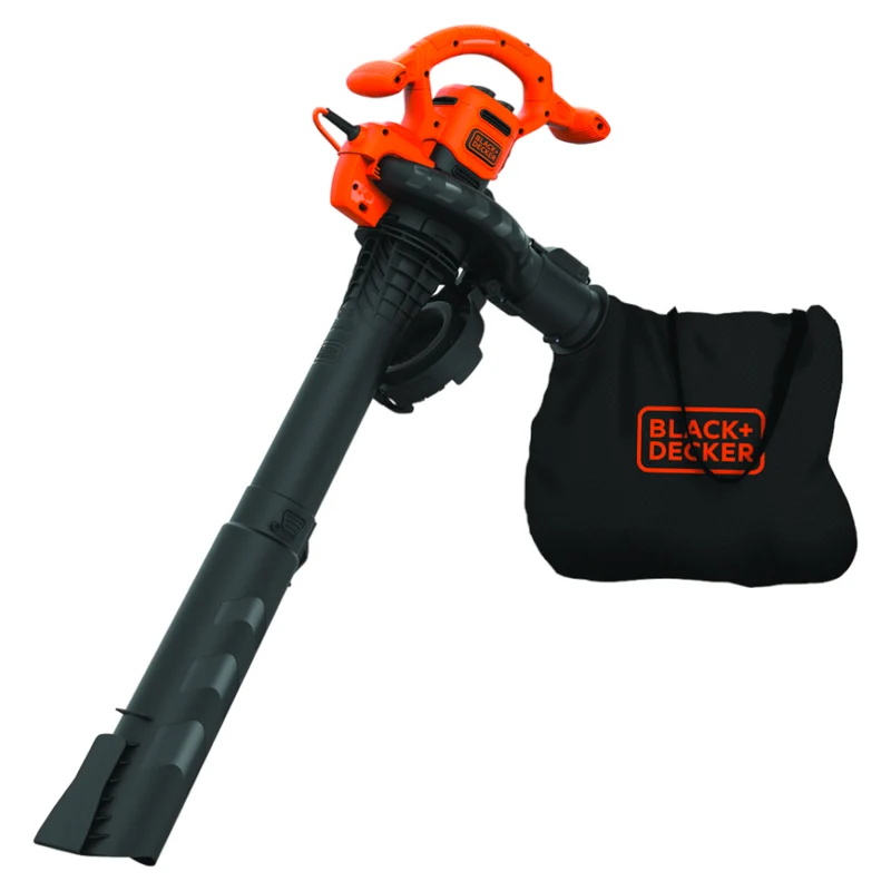 Aspiratore Soffiatore Trituratore elettrico per foglie con sacco Black + Decker BEBLV 2600W