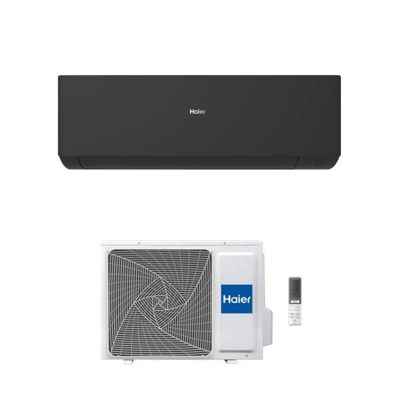 Condizionatore Climatizzatore Haier Monosplit Inverter Modello Expert Nero 9000 BTU R-32 Wi-Fi Integrato AS25XCAHRA-MB
