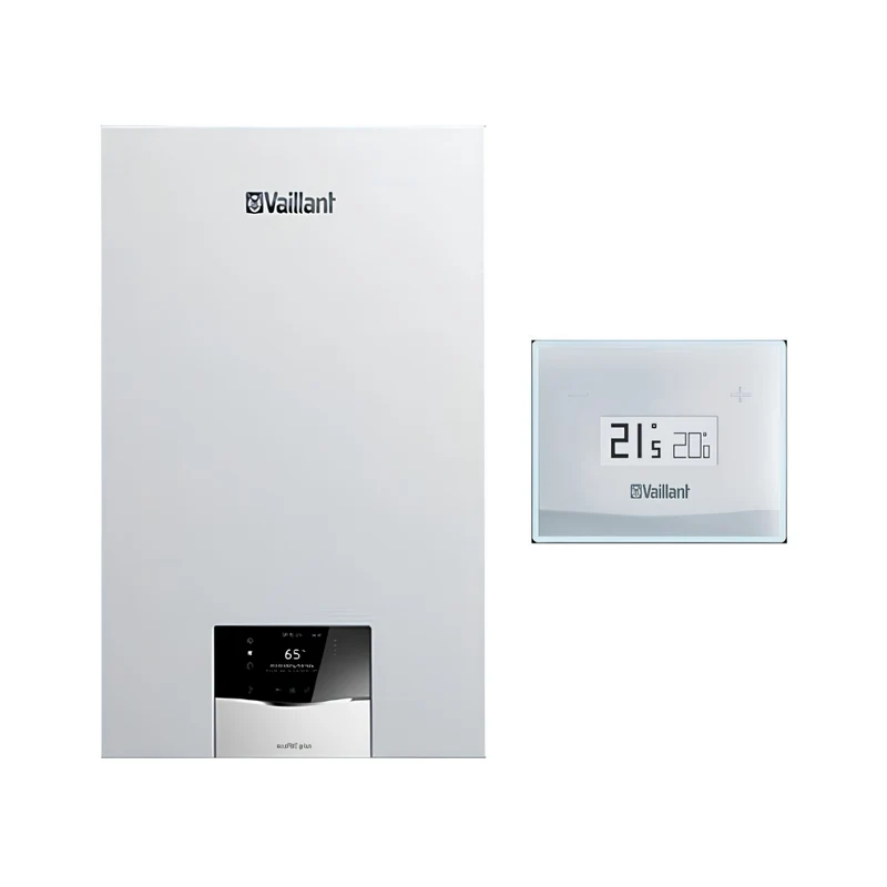 Caldaia a Condensazione Vaillant EcoTec Plus VMW + VSmart Wi-Fi 26 CS/1-5 CFI 26 KW Metano o GPL Cod. 0010022021 - Completa di Kit Scarico Fumi