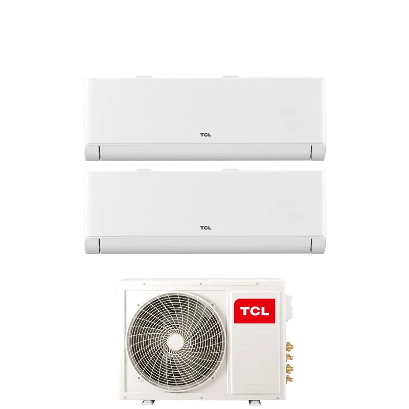 Condizionatore Climatizzatore Dual Split Inverter TCL Modello BreezeIN P5 12000+12000 BTU Con MT1821 R-32 Wi-Fi Integrato 12+12