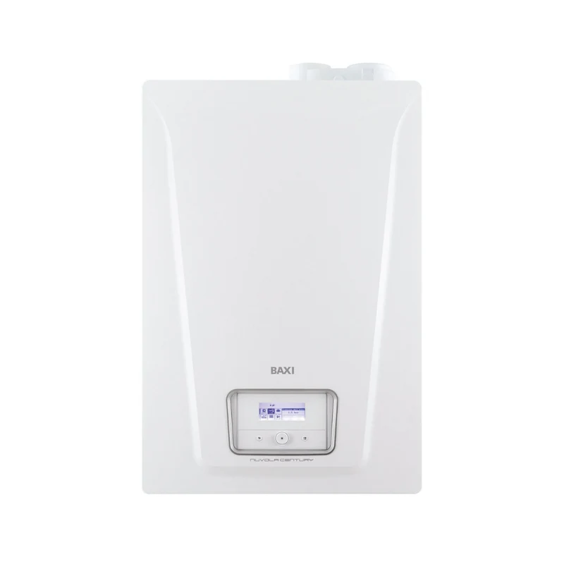 Caldaia Baxi a Condensazione Nuvola Century 26 da 26 KW Con Accumulo 45lt MET/GPL Cod. 7870643 - Completa di Kit Fumi Sdoppiato