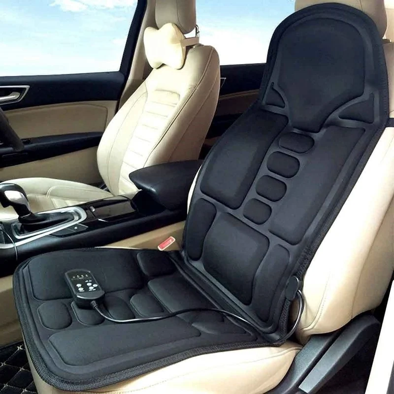 Car Seat Massager Mat for Back Massage with Remote Control and Heating