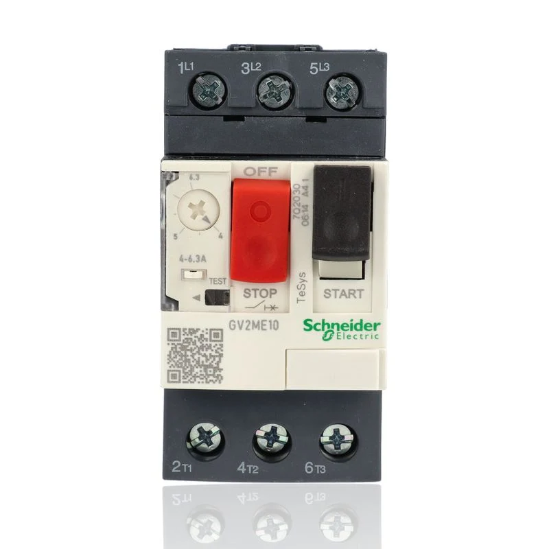 SCHNEIDER GV2ME10 - Salvamotore 4-6,3A 2,5 Moduli