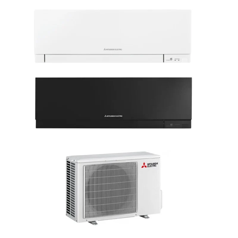 Condizionatore Climatizzatore Mitsubishi Electric Dual Split inverter Kirigamine Zen MSZ-EF R-32 9000+12000 MSZ-EF25VGKW+MSZ-EF35VGKB con MXZ-2F42VF4 9+12