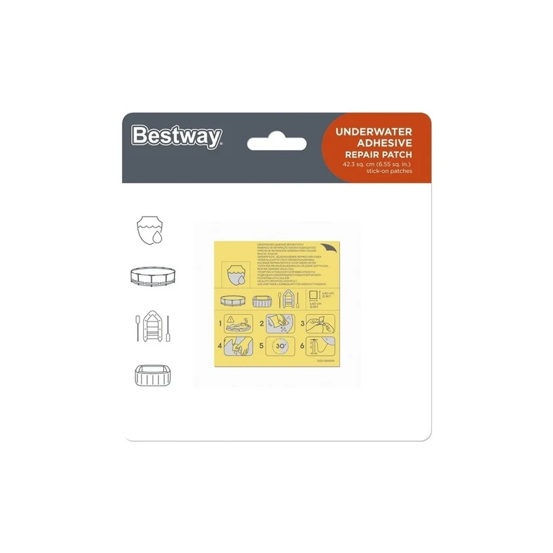 Bestway Toppa Di Riparazione Per Piscine