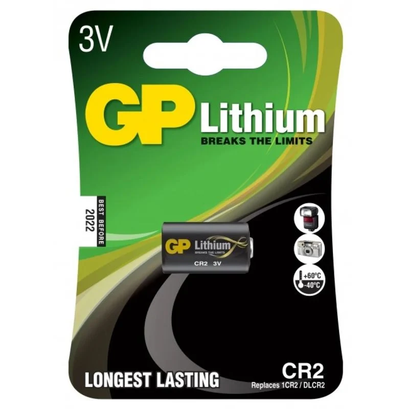 Gp Pro Batteria Litio: Cr2 (1Cr2/Dlcr2)