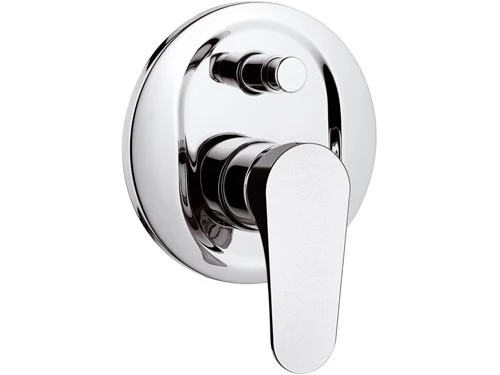 MISCELATORE REMER CLASS LINE L09 PER INCASSO DOCCIA CON DEVIATORE 2 VIE CROMATO