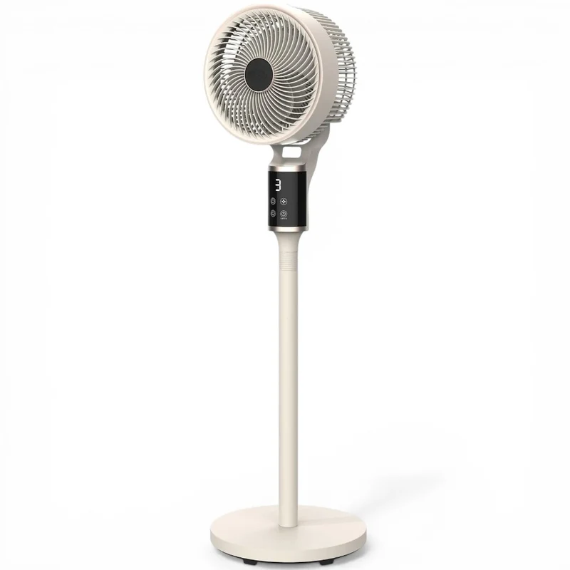 Ventilatore a piantana 40 Watt con telecomando e timer mini H123 cm