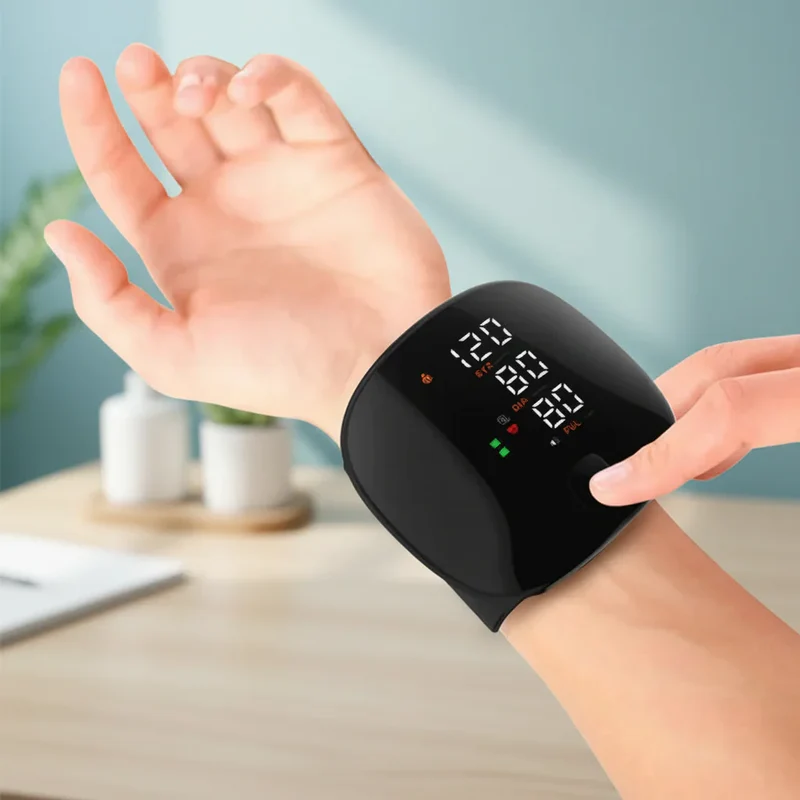 Digital Wrist Blood Pressure Monitor with Memory Function