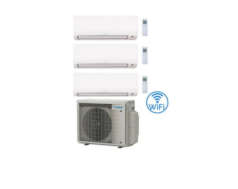 Condizionatore Climatizzatore Trial Split Inverter R-32 Daikin Comfora 7000+9000+9000 con 3MXM40A9 con Wi-Fi Integrato