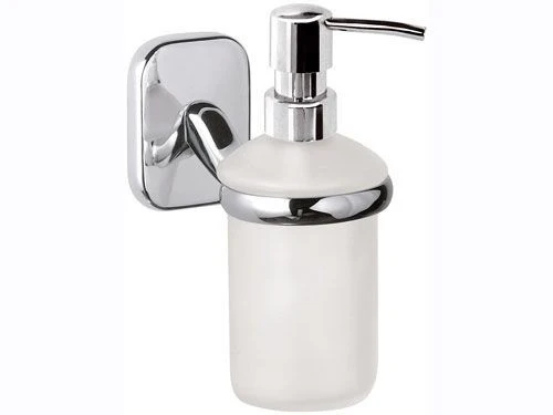 ACCESSORI ARREDO BAGNO DISPENSER PORTA SAPONE SUITE CROMO REMER