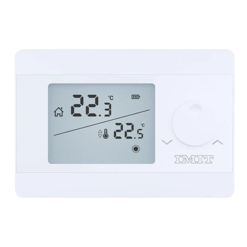Termostato ambiente digitale con display lcd Silver TA S