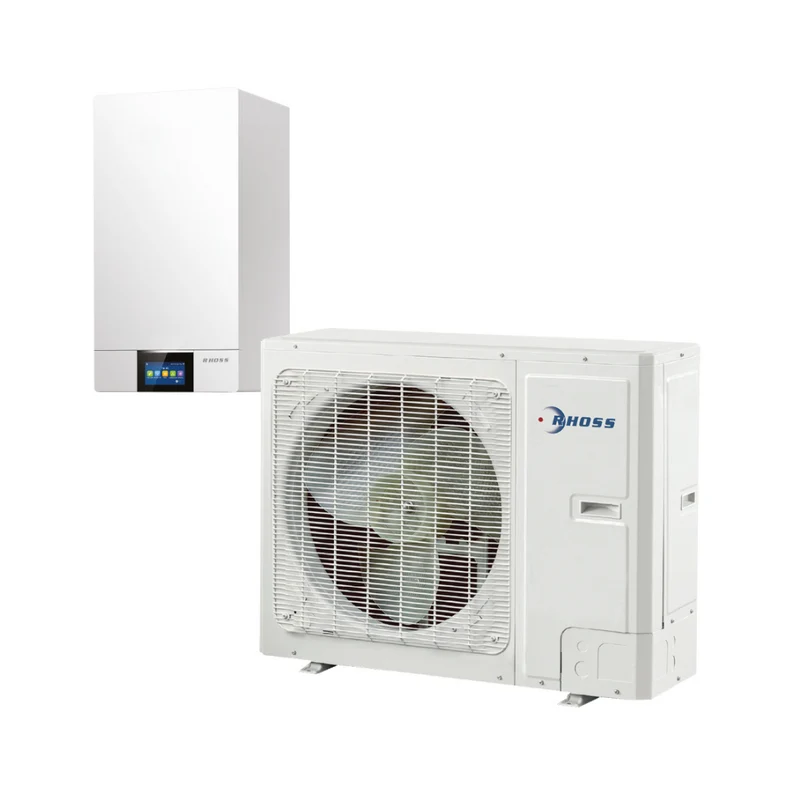 Pompa di Calore Aria/Acqua a Due Sezioni Inverter Rhoss Electa-Ecos-B 8 kW MHAITI 108 + IUB 10 R-32 A+++