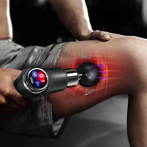 Compact Massage Gun with Speed Adjustment